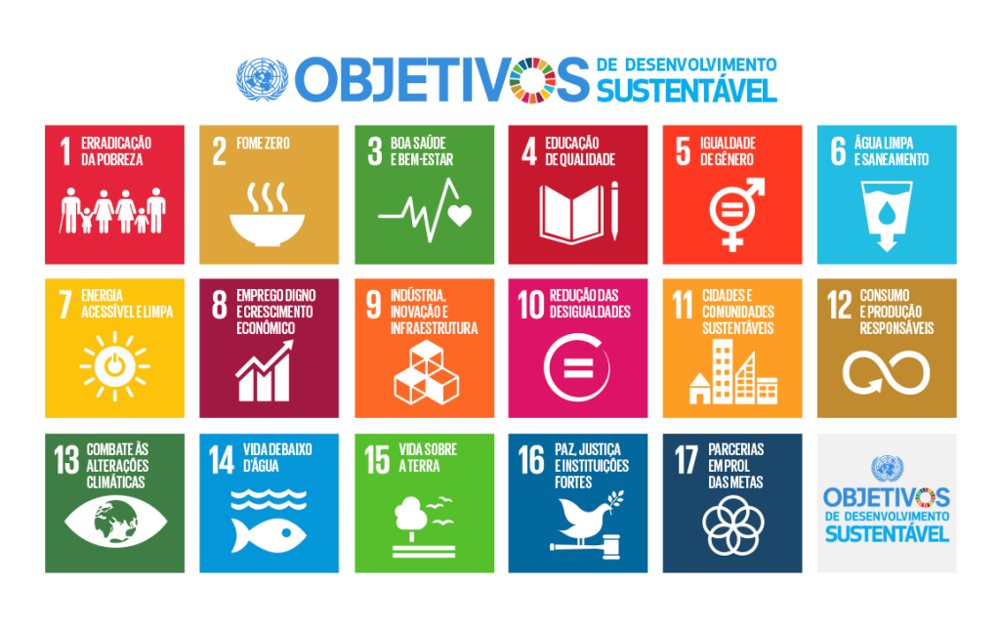 Os 17 Objetivos de Desenvolvimento Sustentável